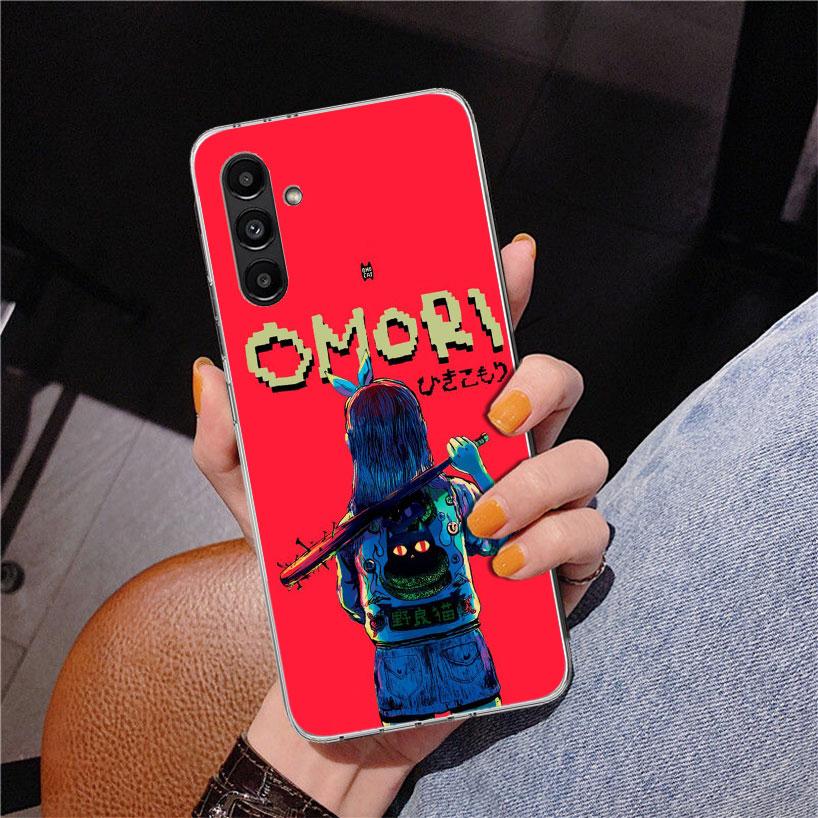 Game O-Omori Cartoon Phnoe Case for Samsung Galaxy A17 A37 A57 A16 A26 A36 A56 A15 A14 A13 A55 A54 A53 A35 A34 A33 A25 A24 A23 A