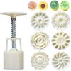 7 Bath Cartridge Mold Sets Including 1 Bath Cartridge Press And 6 Stamps