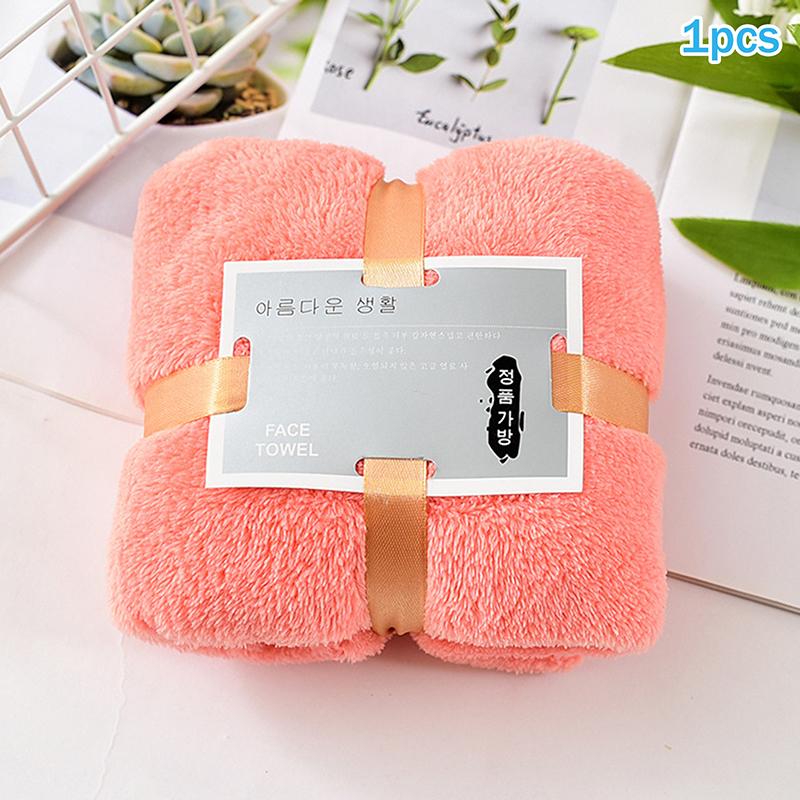 1/5Pcs Bath Towels Set Super Soft Highly Absorbent Quick-Drying Coral Velvet Bath Towel For Adults Hotel & Spa Use