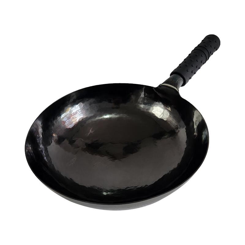 Wutuo Wrought Iron Round Bottom Non-Stick Wok