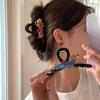 Cute Cartoon Dog Dachshund Hair Clip High-end Look Back of The Head Updo Shark Clip Hair Accessory
