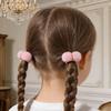 Double Fur Ball Hair Rope Set High Elasticity Small Size Hair Scrunchies Simple Styling Decoration Hairbands Hair Accessories