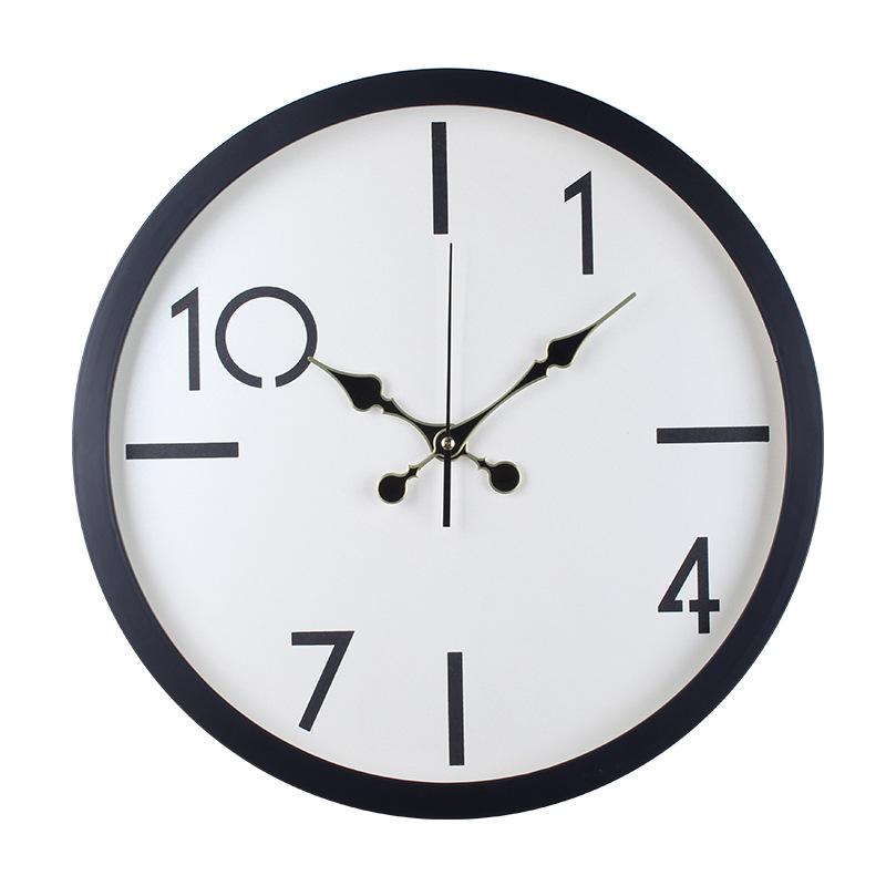 

Домашний часовой механизм, Универсальные настенные часы, Легкая роскошь, Высококлассная гостиная, Часы большого размера, Настенные, Простые кварцевые часы, Элегантные 40CM [style] 2