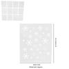 12 Sheets Nail Art Stickers Christmas Self Adhesive Snowflake Manicure Decals Accessories for Women Girls