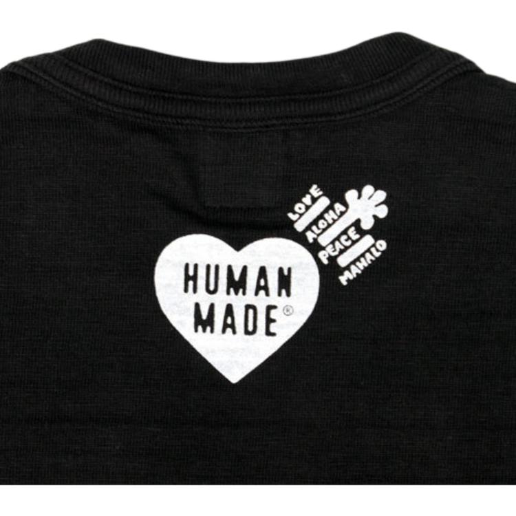 HUMAN MADE T Shirts Unisex Crew Neck Moderate Straight Fit XX20TE004