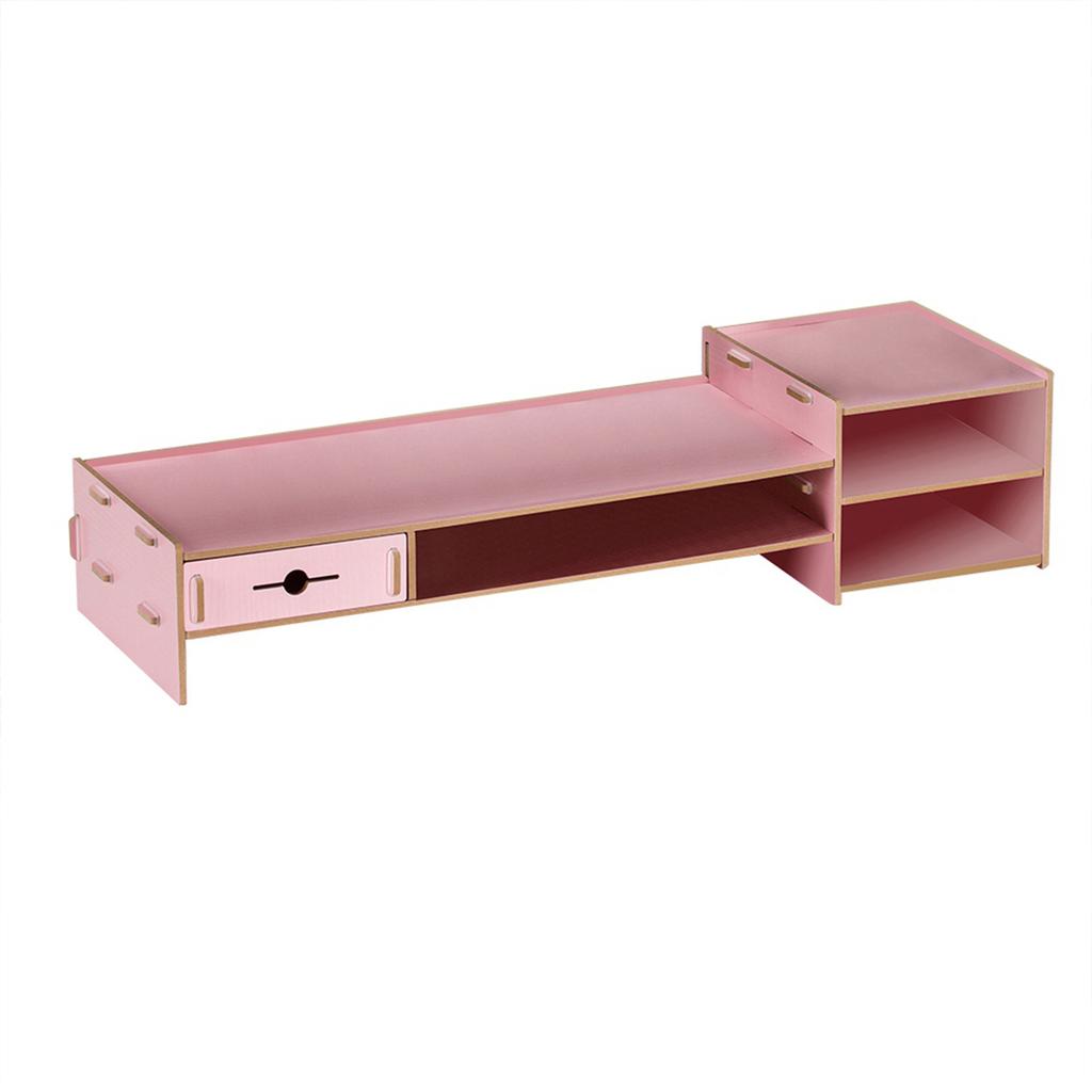 Supporto per monitor e laptop, supporto per schermo del computer, moderno scaffale per scrivania da ufficio(# 1)