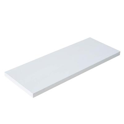 Heian Shindo Kogyo LABRICO Wall Shelf Shelf White Width 40 X Depth 15 X Thickness Pine Laminated Wood Shelf 1.5cm WSW-75