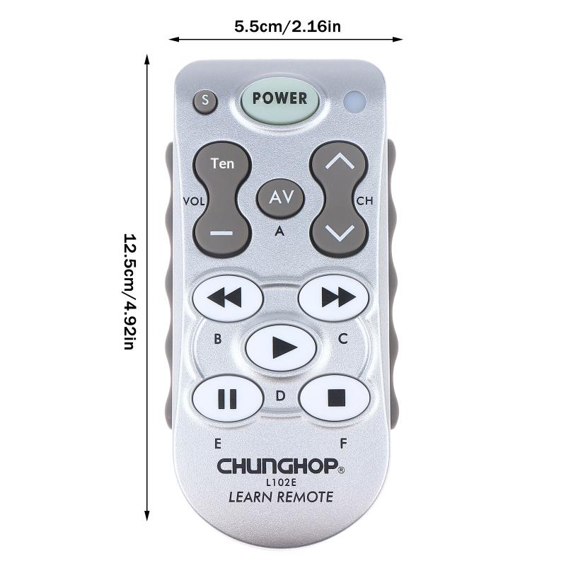 Universal 11 Key Ir Learning Remote Control Use Universal Learning Remote Control Copy Function Suitable For Tv/Air Conditioners