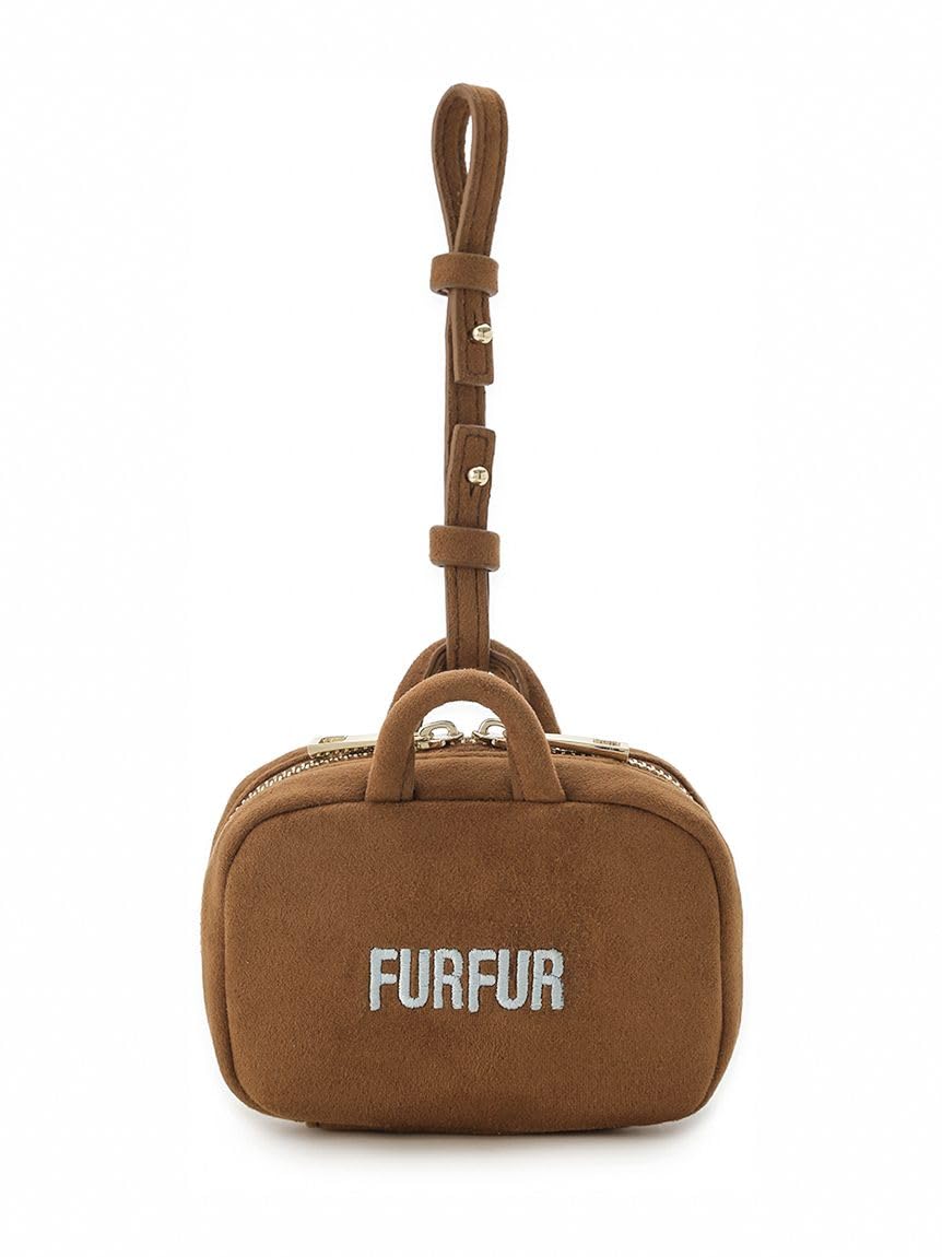 Сумка-тоут Boston с принтом Furfur, микро-квадрат, RWGG255505 BRW, женская, один размер