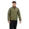 Lehká péřová bunda - adidas - Essentials - Pánská - Olive Strata - Prodyšná