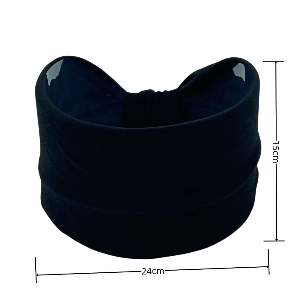 Knyttet Yoga Hårbånd Elastisk Sportshodebånd Mote Bredt Hårbånd Kvinner