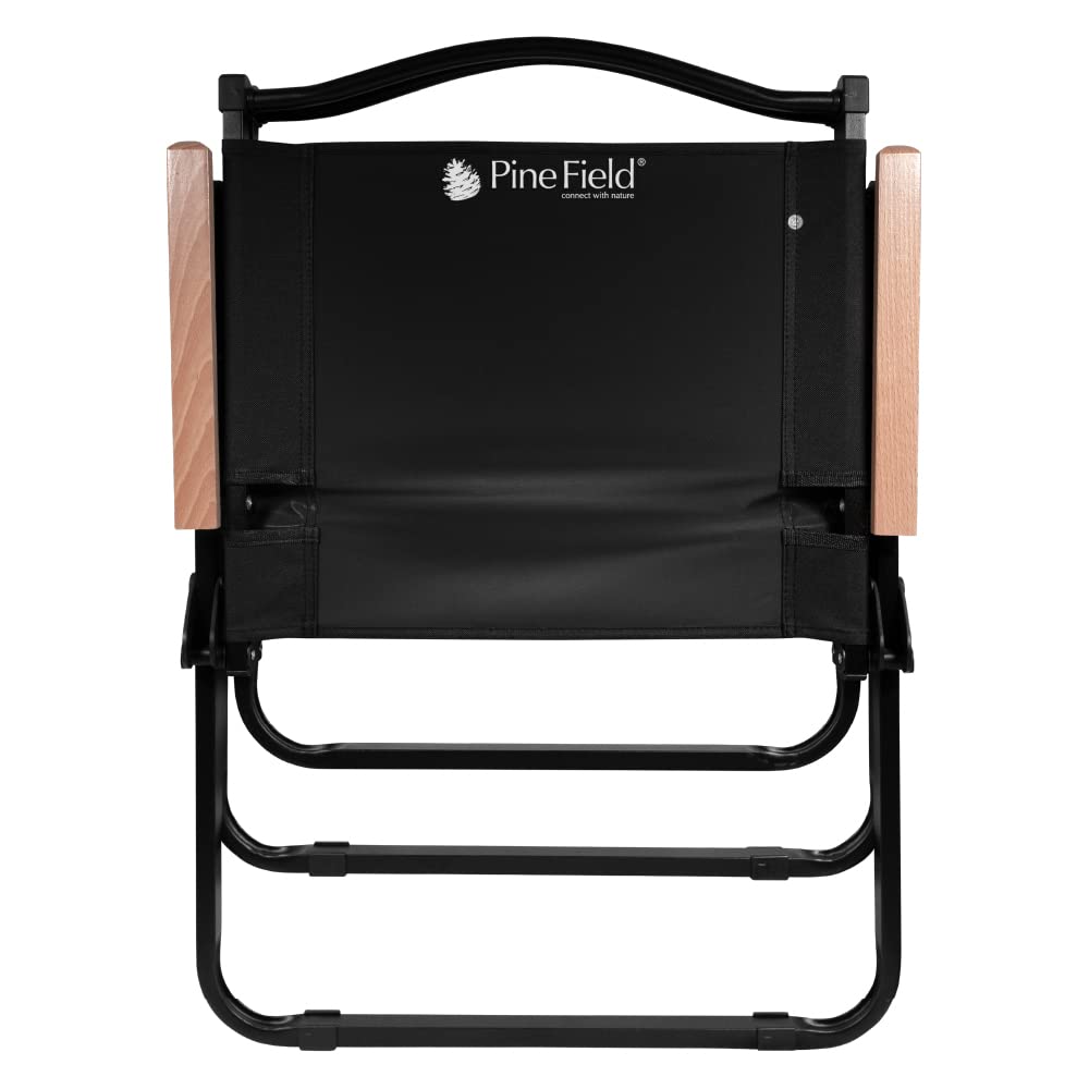Pine Field Folding Tall Foldable Chair, Type, Black,