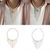 Unique Heart Shape Chain Necklace For Women With Zinc Alloy Material And Fall Trend