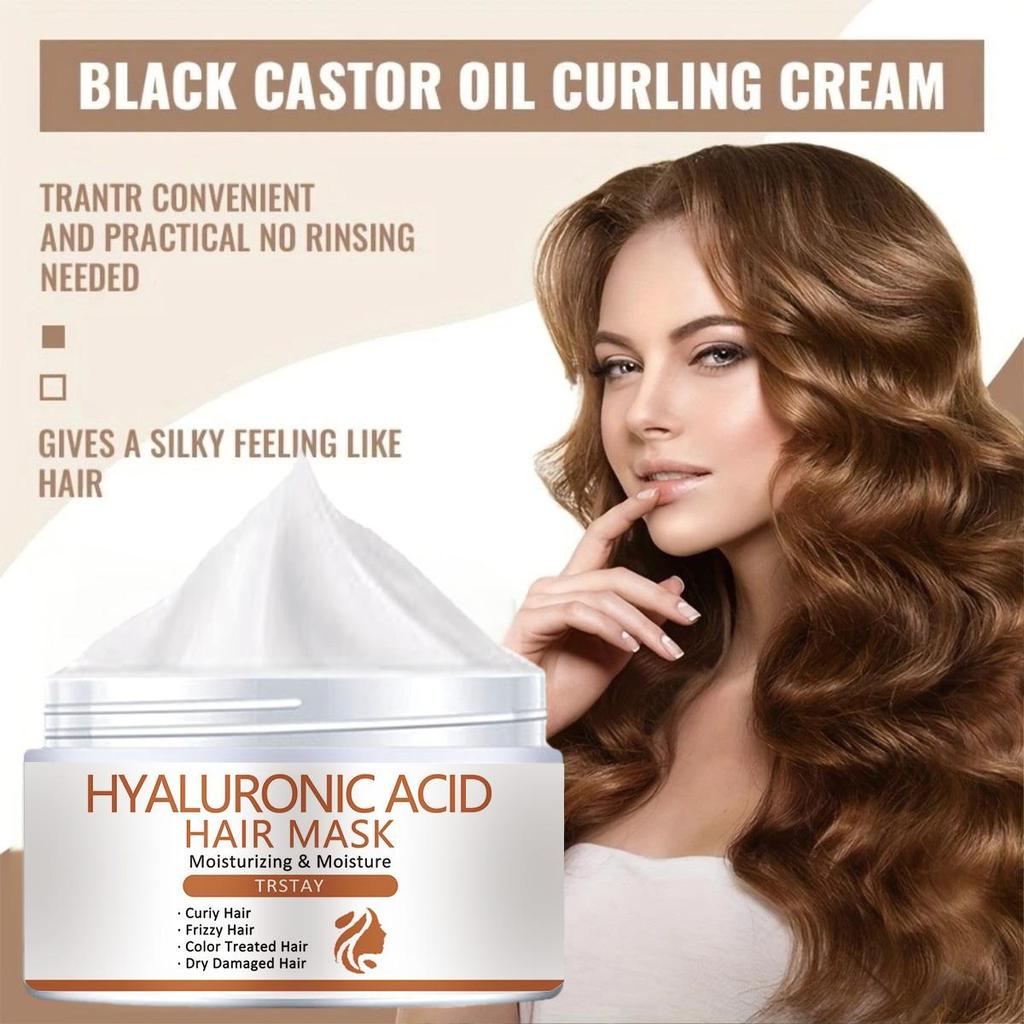 Acondicionador para el cabello que hidrata el cabello, alivia el cabello seco y quebradizo, promueve el crecimiento del cabello, hidrata y humecta la crema esencial.