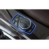 Knob Frame Trim 2018- Console Multimedia For BMW X3 G01 X4 G02 Blue Aluminum