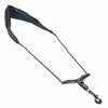 HAMILO Saxophone Strap with Hook for Brass, Saxophone, Performance, Practice, and Band Performance (Black)
