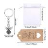 30Pcs/set Novel Fashion Angel Keyrings Alloy Pendant Wedding Birthday Party Gift