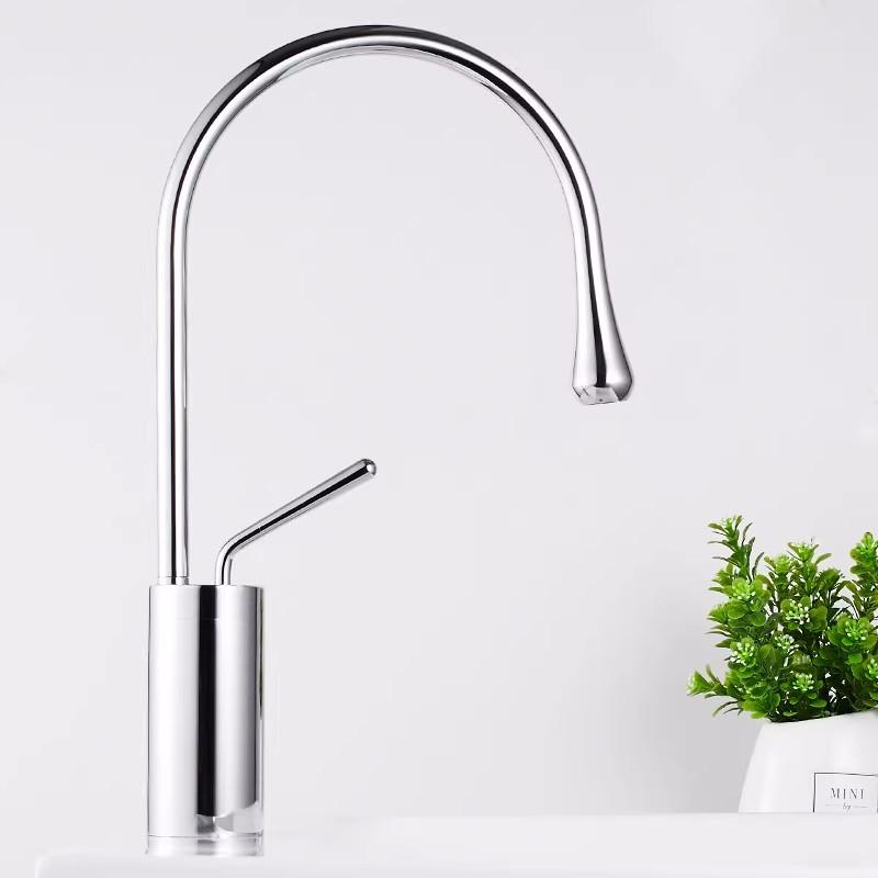 

Kitchen Faucet Pull Out Stream Sprayer Deck Mounted Matte Black Mixer Tap 360 Degree Rotation Kitchen Sink Hot Cold Taps