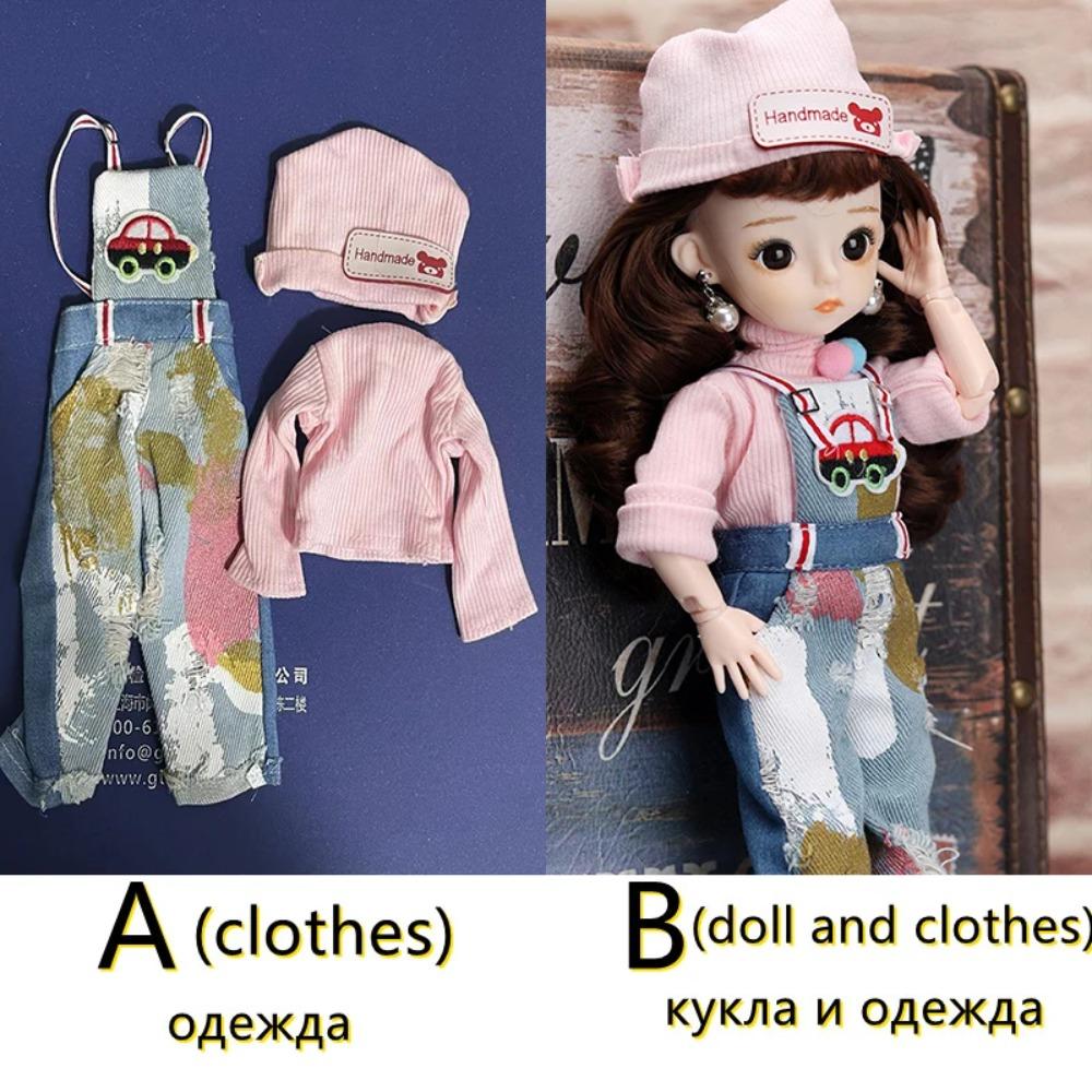 30cm Cute Princess Doll Set or Doll Clothes 21 Joints Moveable Doll Kids Girl Doll Toy Gift 1/6 Bjd Doll