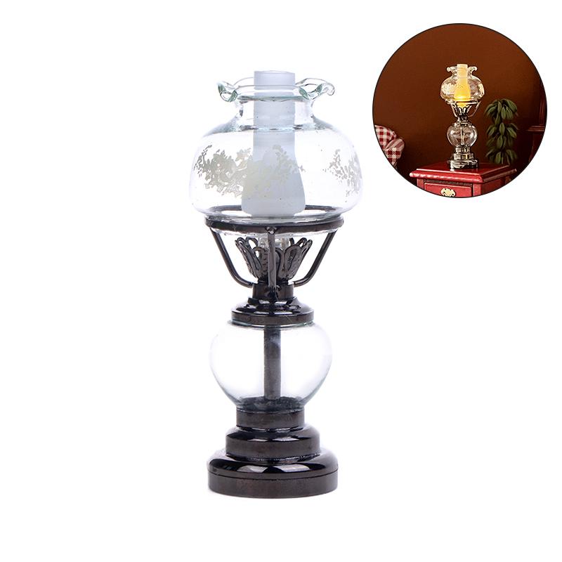 1:12 Puppenhaus Miniatur Led Licht Kerzenhalter Lampe Schreibtisch Lampe Hause Beleuchtung Modell Möbel Dekor Spielzeug Puppe Haus Zubehör
