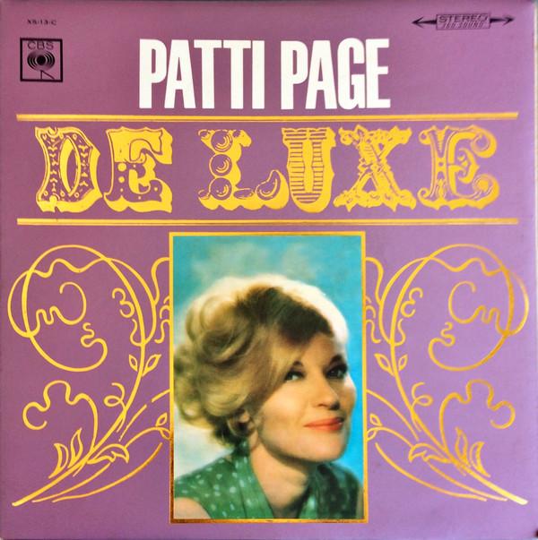 LP Record PATTI PAGE  Patti Page De Luxe XC13C CBS 1966 Japan CountryFolk Used