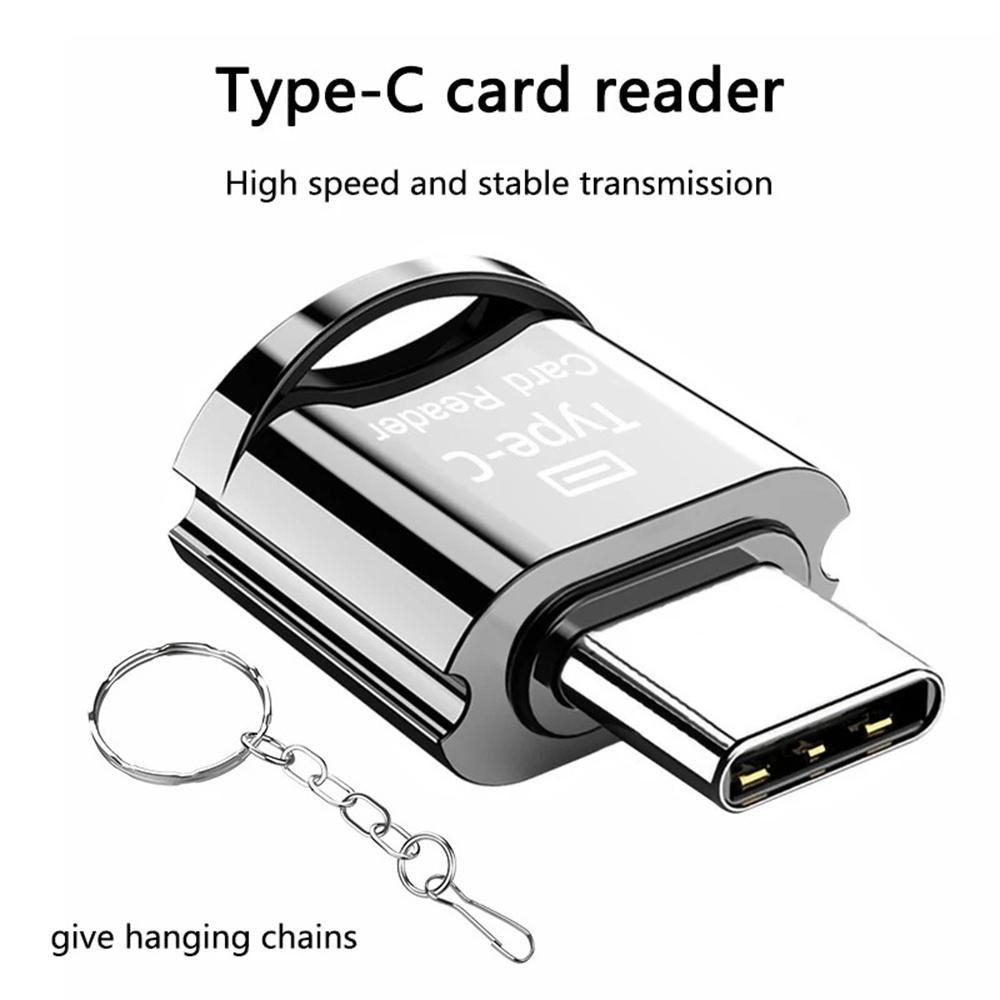 

Адаптер Type-C на Micro-SD TF OTG Смарт Картридер USB3.0 Флеш-накопитель Адаптер Micro USB на Micro-SD Для Xiaomi Samsung серебряный