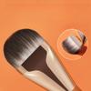 Widened Thin Makeup Foundation Ultra Brushtongue Shaped Makeup Brush Wooden Handle Makeup Brush Beauty Tool
