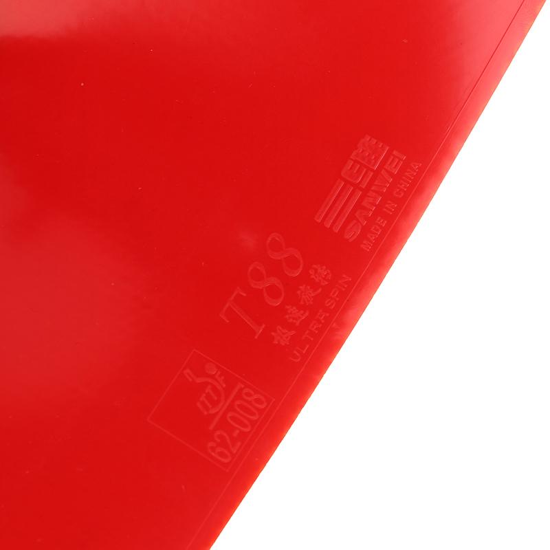 1Pc Table Tennis Rubber For T88 Ultra Spin Table Tennis Rubber Half-Sticky Speed Training Pimples Ping Pong Sponge