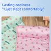 Summer Dog Cooling Pad Breathable Ice Silk Pet Mat Washable Anti-Slip Cold Blanket Sofa Bed for Dogs Cats Puppy Kitten
