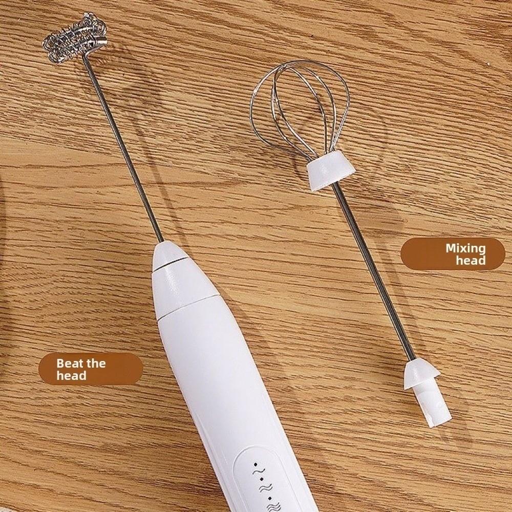 Handheld Coffee Whisk USB Rechargeable Egg Beater Drink Stirrer Electric Milk Frother  Drink