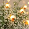 Solar Bee LED String Lights for Outdoor Patio Decorations