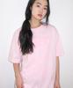 AMES-WORLDWIDE Rabbit Art Drawing Tee Pink