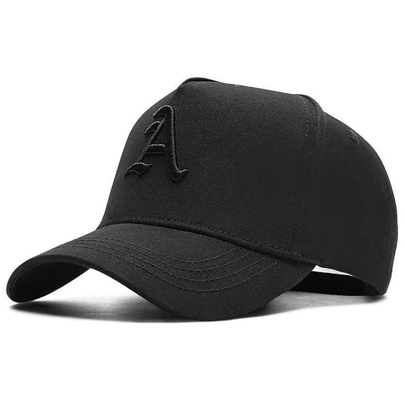 Summer Fashion A Letter Embroidery Baseball Caps Spring and Autumn Outdoor Adjustable Casual Hats Sunscreen Hat