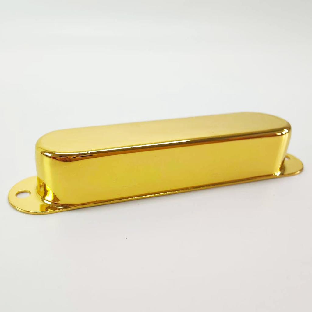 ST SQ Brass Single-Coil Closed-Back Pickup Cover Closed-Back Pickup Brass Housing Cover Sealed Brass Housing, 5 Colors