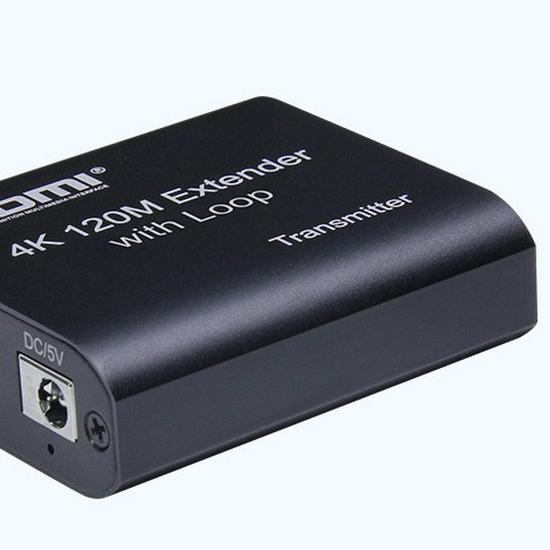4K HDMI Extender with 120m Loop-Out and Audio