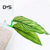 5 Pcs Betta Fish Leaf Pad with Suction Cup Plastic Plants Resting Hammock Fish Tank Accessories Aquarium Decor for Natural Habitat Spawning Breeding