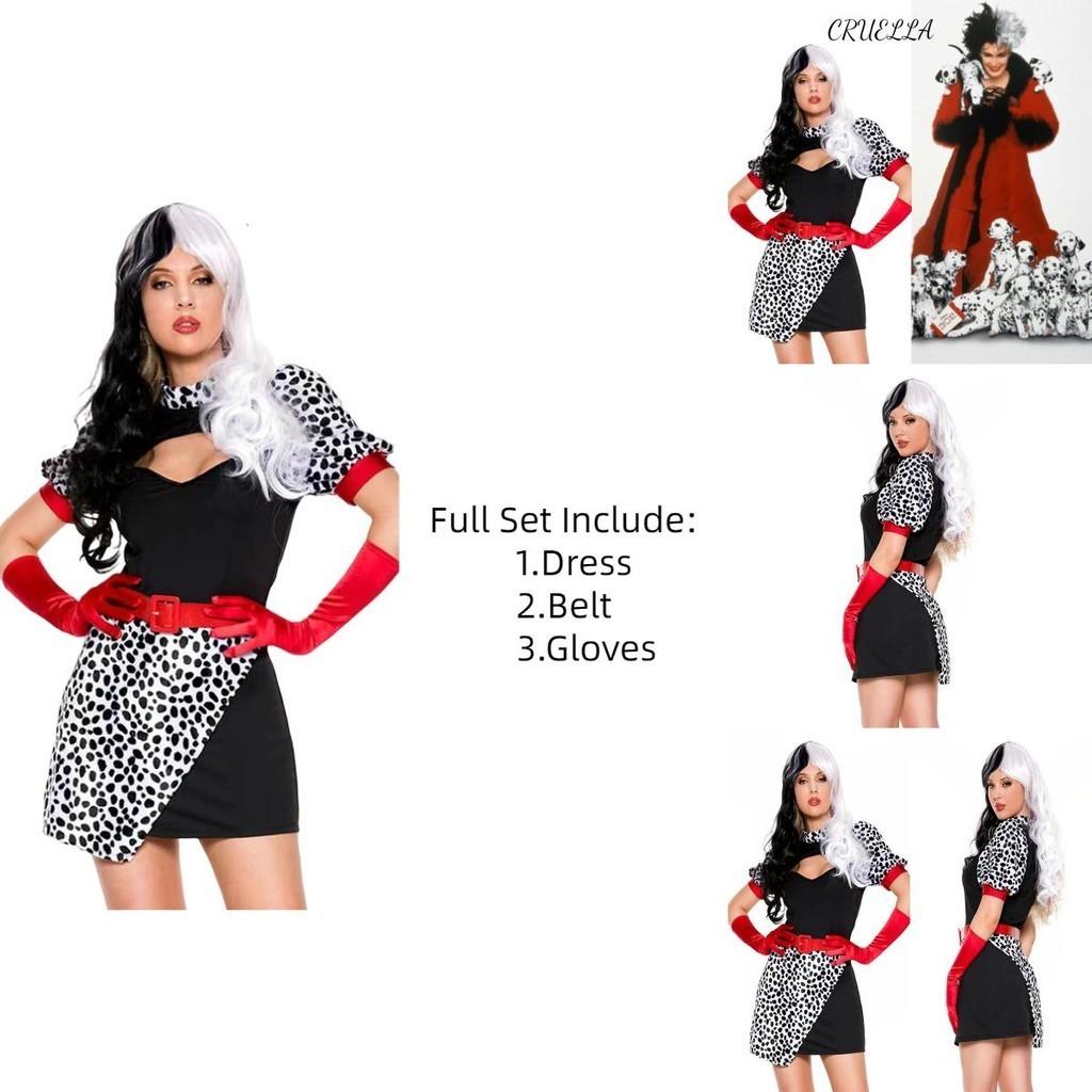 Mushroom Fairy Marke Damen Cosplay Kleid Inspiriert vom Film 101 Dalmatiner
