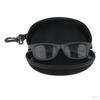 2 EVA Glasses Cases with Hanging Hook for Sports Sunglasses Eyeglasses
