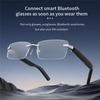 Business Smart Black AI Voice Assistant Online Compatible Simple Design [CatXQ] Glasses, Meeting/Presentation