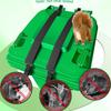 Metal Claws Trash Can Locks Adjustable Outdoor Trash Locks Bin Lid Locks  Patio Garbage Bins