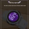 Sanda Multi-Function Smart Watch: Waterproof, Pedometer, Alarm Clock for Hiking & Sports - Unisex