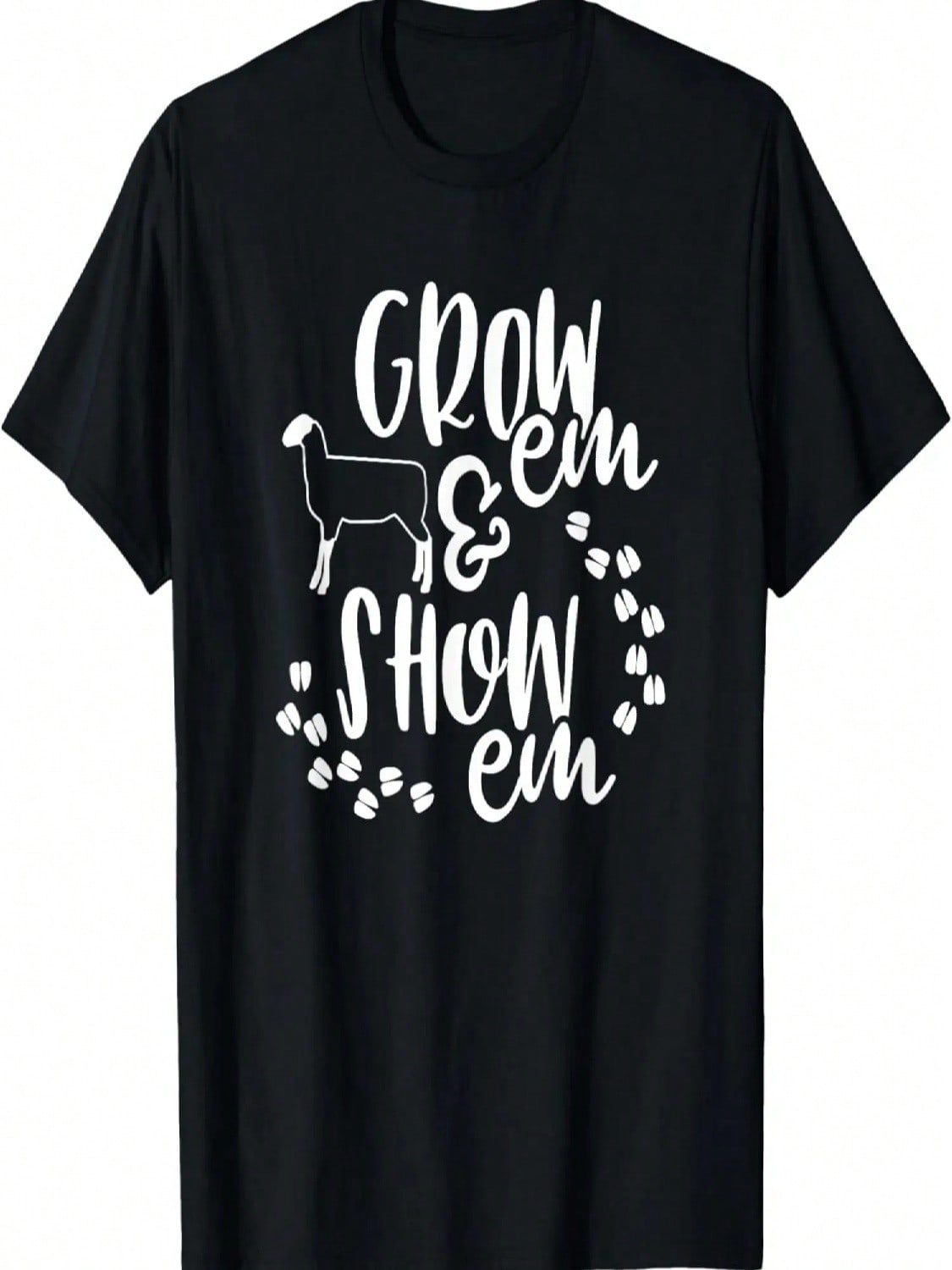 Sheep Showing Shirt - Livestock Show T-Shirt S разноцветный