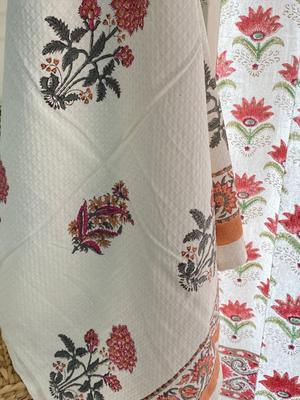 Blockprint Soft Cotton Towel (60-30 Inches)