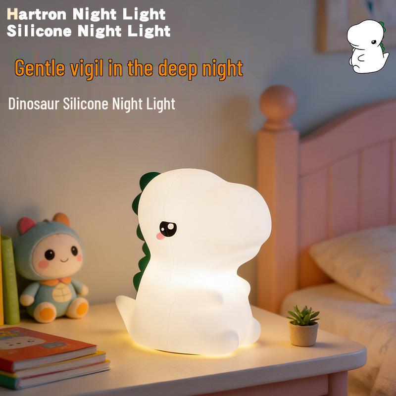 Rechargeable Cute Duck Silicone Night Light - Bedside & Atmosphere Lamp