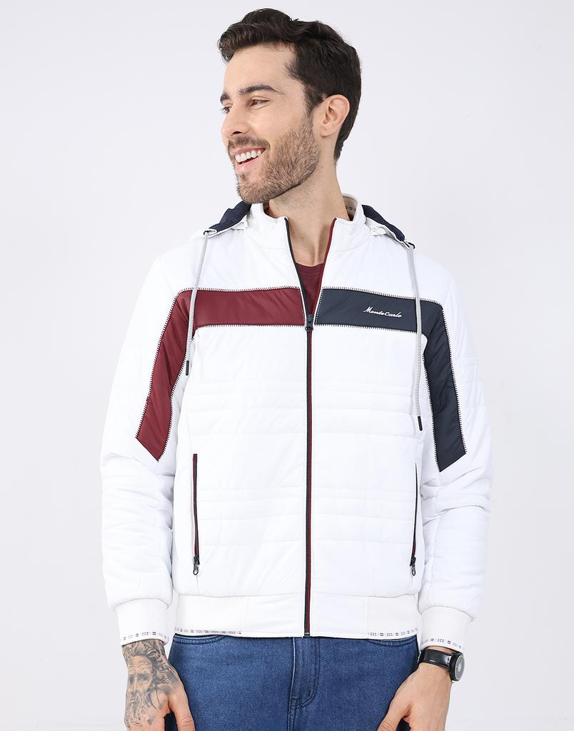 Monte Carlo Men's Detachable Hood Full Sleeve Jacket