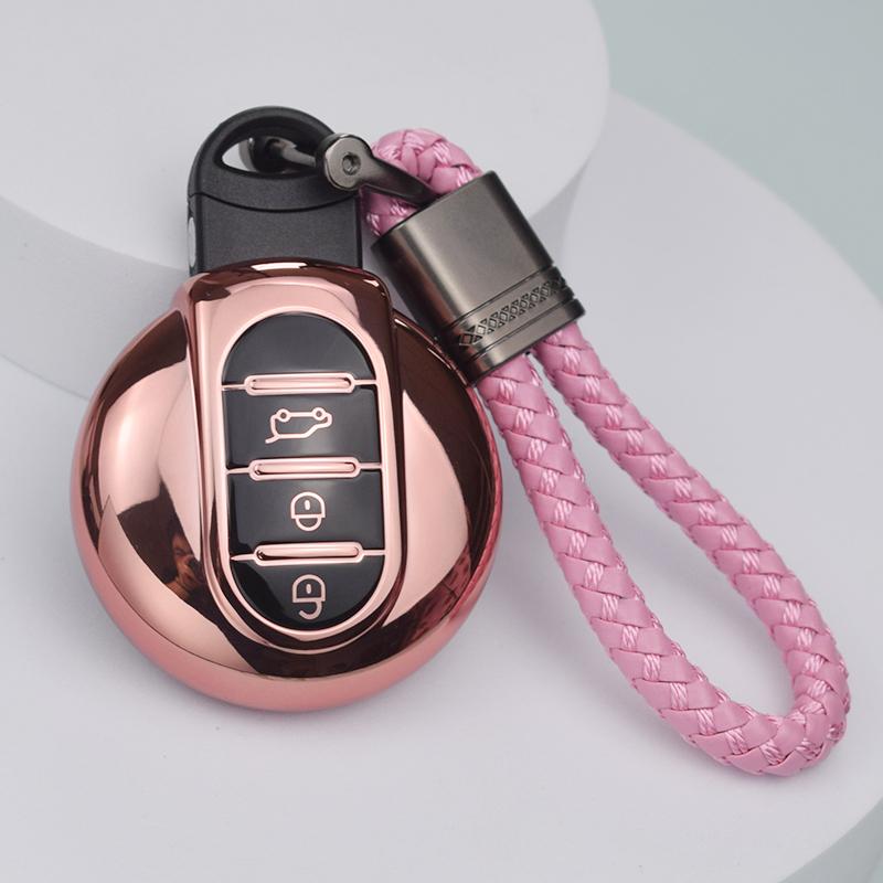 TPU-deksel til smart nøkkel til BMW Mini Cooper Clubman Countryman R55 R56 R57 R58 R59 R60 S Roadster