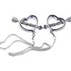 Nipple Clamps Metal Stimulator Role Play 1 Pair Adjustable Breast Spring Clamps Bondage Adult Games Couple Restraint Accessories