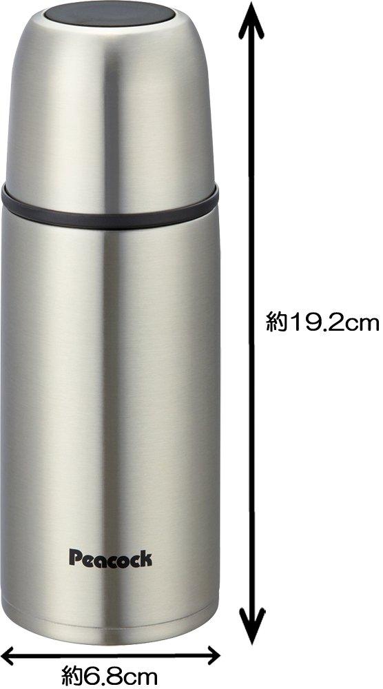 Thermos Industry Peacock Stainless Steel Water Cup XA The-peacock (The-peacock) Bottle, Type, 350ml, ASH-35