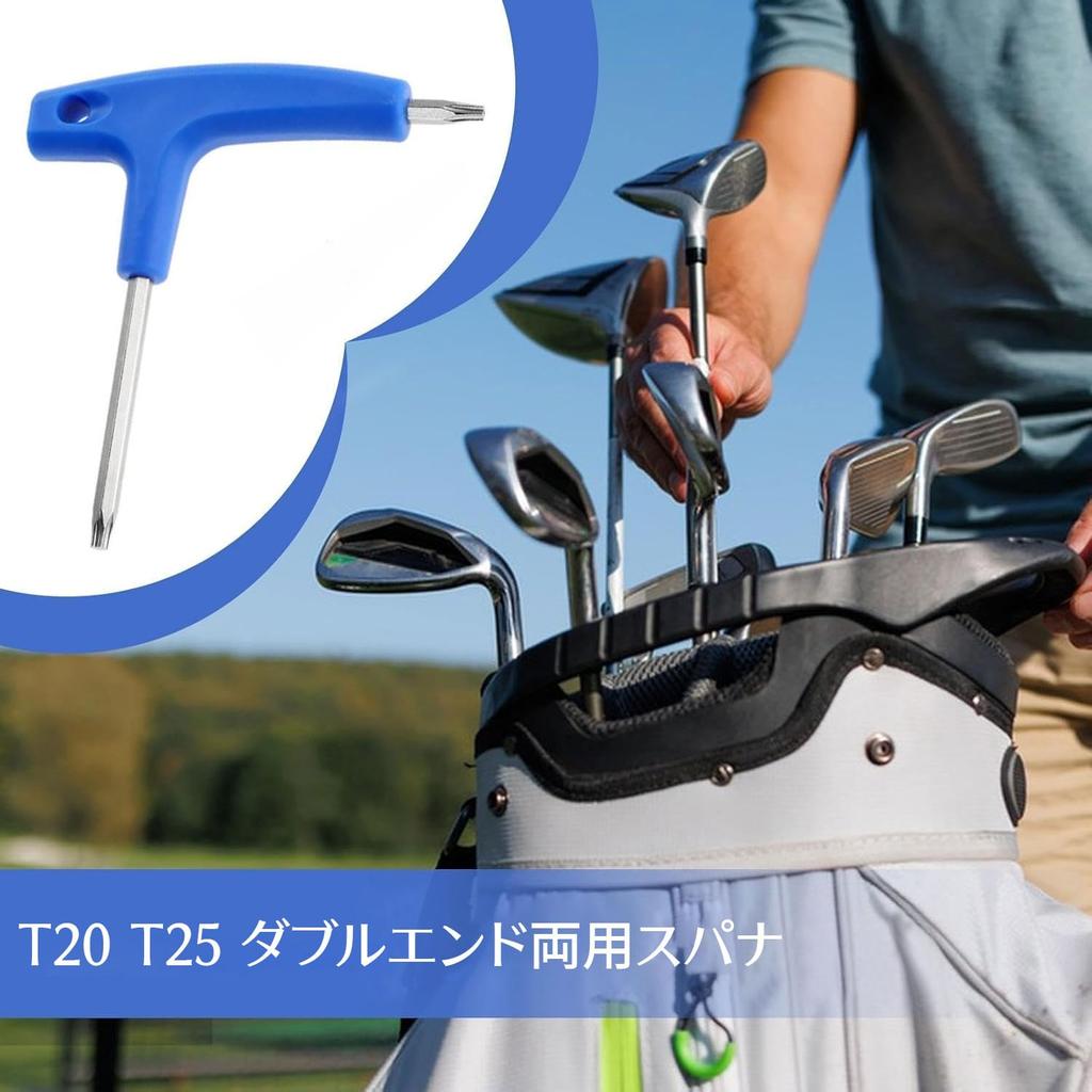 Callaway TaylorMade Golf Universal Twin Head Golf Adjustment Wrench Wrench, Wrench, Wrench, T20/T25 Dual-Use Wrench,