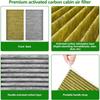 2PCS Car Air Filter Air Conditioner Cabin Filter with Activated Carbon Replacement for Tesla Model 3/Model Y